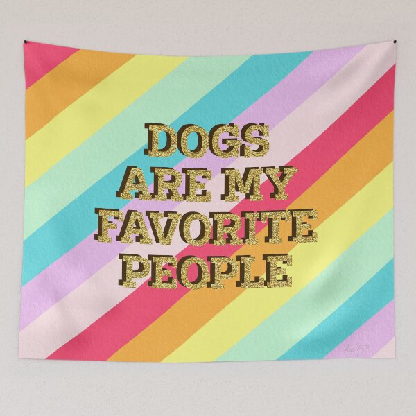 Item preview, Dogs are my favorite people designed and sold by Ana Gorozpe.