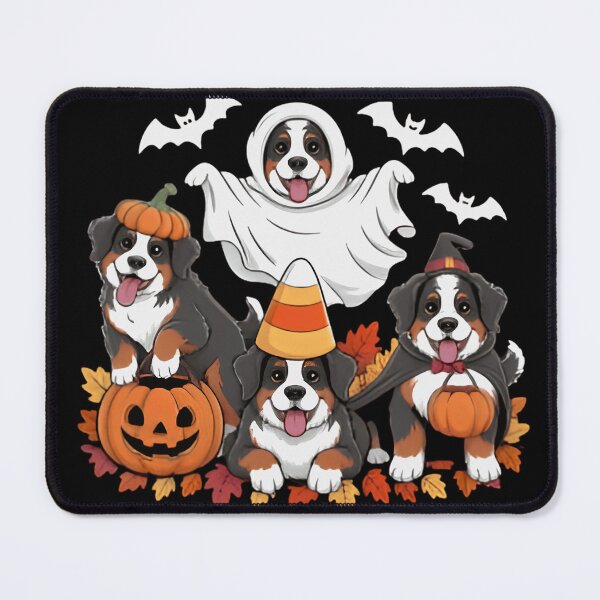 Item preview, Bernese Mountain Dog Trick or Treat Cute Puppy Ghost Gift designed and sold by Zizo-DR44.