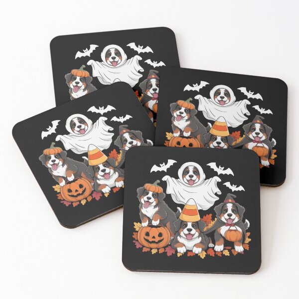 Item preview, Bernese Mountain Dog Trick or Treat Cute Puppy Ghost Gift designed and sold by Zizo-DR44.