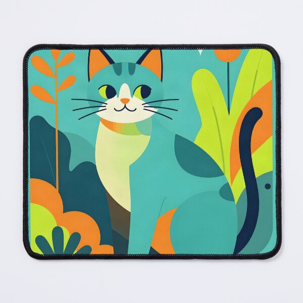 Item preview, Big Blue Cat designed and sold by The Mad Tea Party.