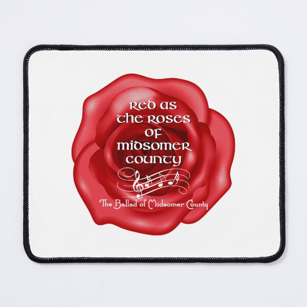 Item preview, Roses of Midsomer County (on White) designed and sold by PawsitiveMum3.