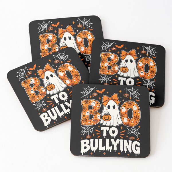 Item preview, Boo to Bullying Cute Halloween Ghost designed and sold by NoeValdric.