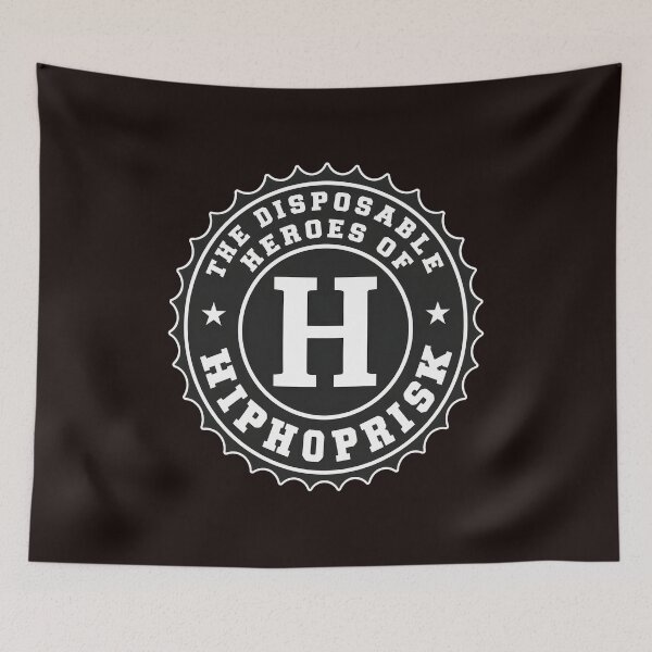 Item preview, Disposable Heroes Hiphoprisy Emblem designed and sold by WAHBI-HBO.