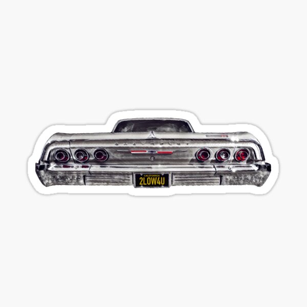 64 Impala Lowrider Truck Open Decal