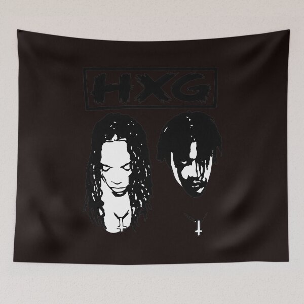 Item preview, HXG Black White Stencil Art  designed and sold by WAHBI-HBO.
