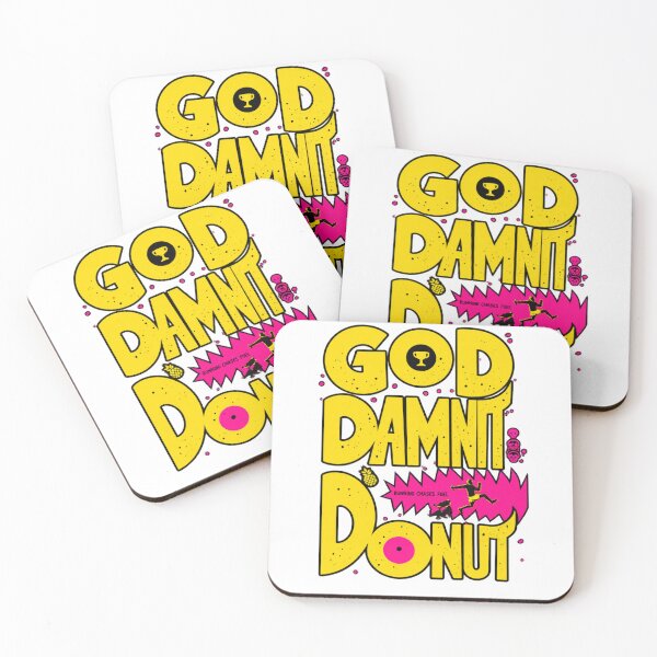 Item preview, Vintage Carl Dungeon Crawler Goddamnit Donut for Science Fiction Book Lovers designed and sold by RideMche.