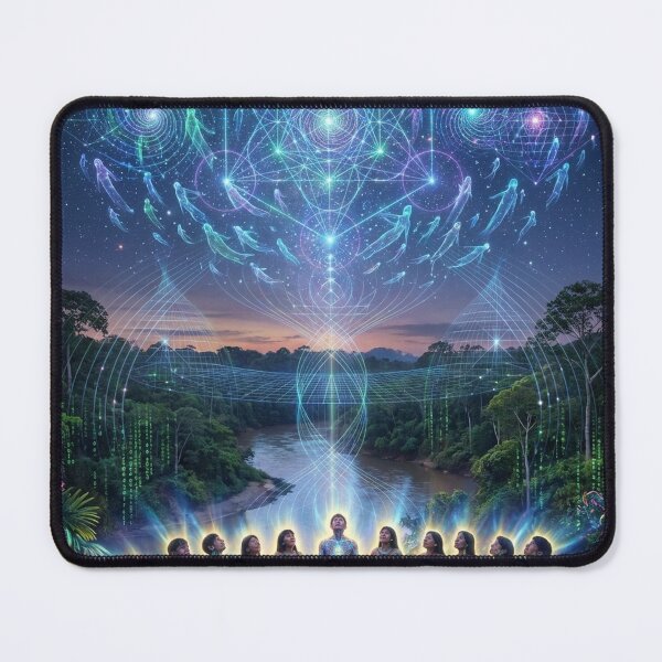 Item preview, The Shaman's Calling · Shamanic Journey | Visionary Sacred Psychedelia designed and sold by RoninGangStudio.