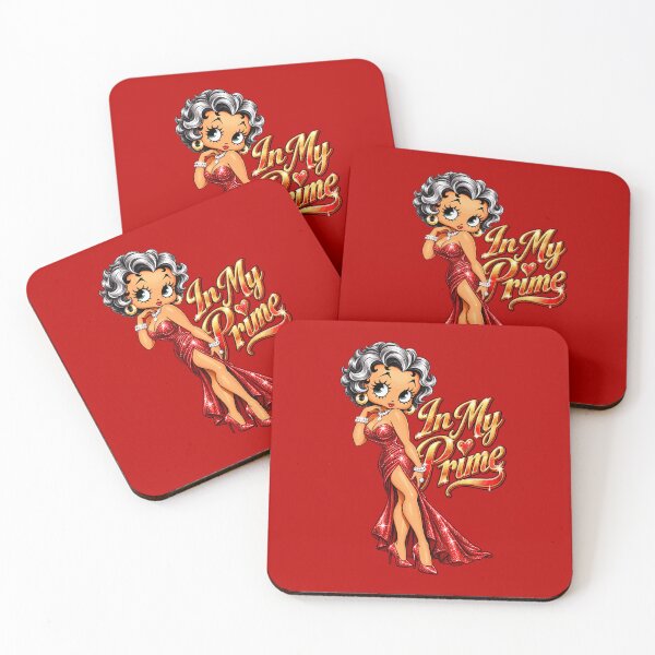 Item preview, Betty Boop In My Prime – Sparkling Red Dress designed and sold by Artbyminga.