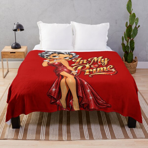 Item preview, Betty Boop In My Prime – Sparkling Red Dress designed and sold by Artbyminga.