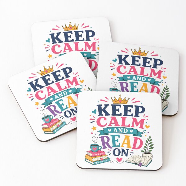 Item preview, Keep calm and read on designed and sold by nimmitrends.