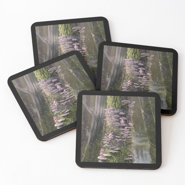 Item preview, Mushroom Forest Path designed and sold by alecias.