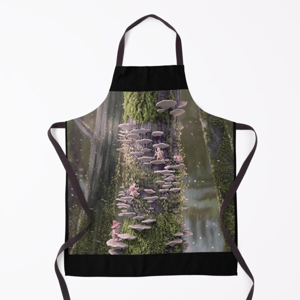 Item preview, Mushroom Forest Path designed and sold by alecias.