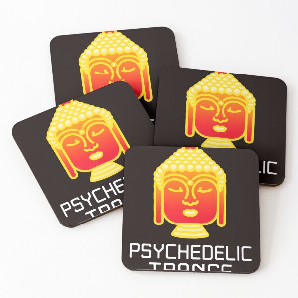 Item preview, Vibrant Buddha Face Trance Art designed and sold by WAHBI-HBO.