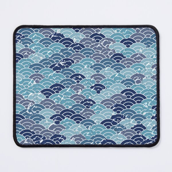 Item preview, Seigaiha – Rain on Blue Waves designed and sold by TexSta.