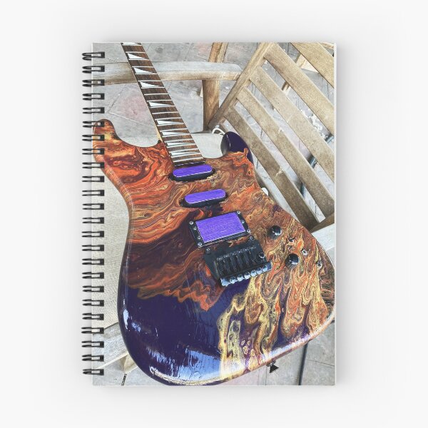 Item preview, Painted Daion Electric Guitar designed and sold by Margaret Watkins.