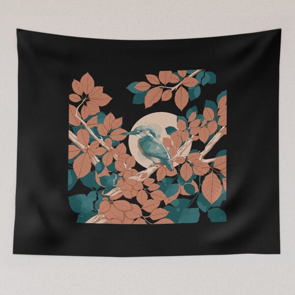 Item preview, Kingfisher Autumn designed and sold by alecias.