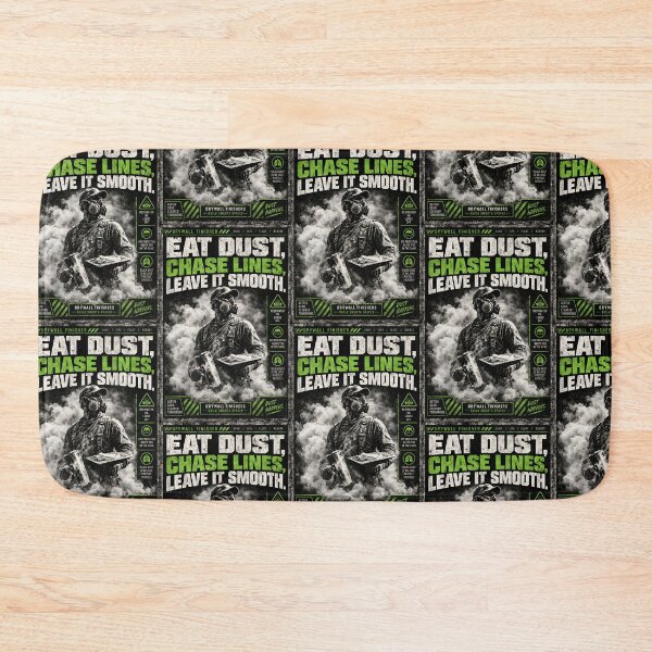 Item preview, Eat Dust Chase Lines Drywall Finisher Shirt designed and sold by StudioBilly3000.