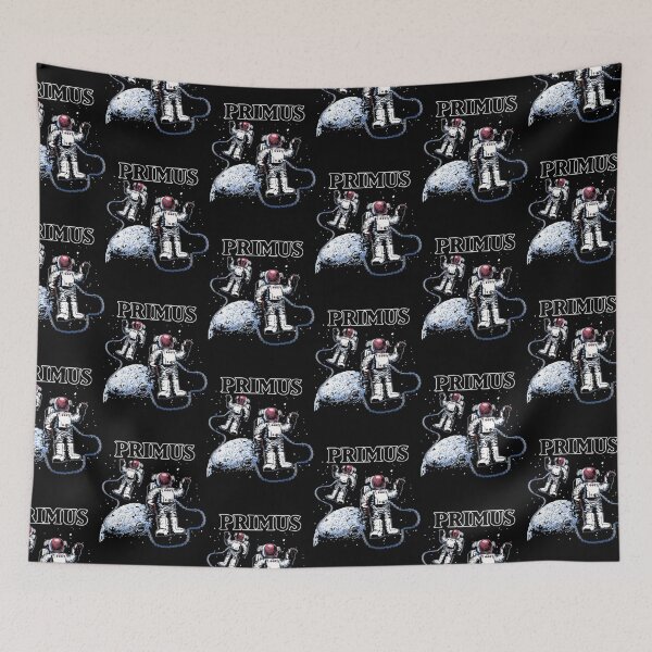 Item preview, Retro Astronauts Spacewalk Cosmic Illustration designed and sold by AnitaGreinerd.