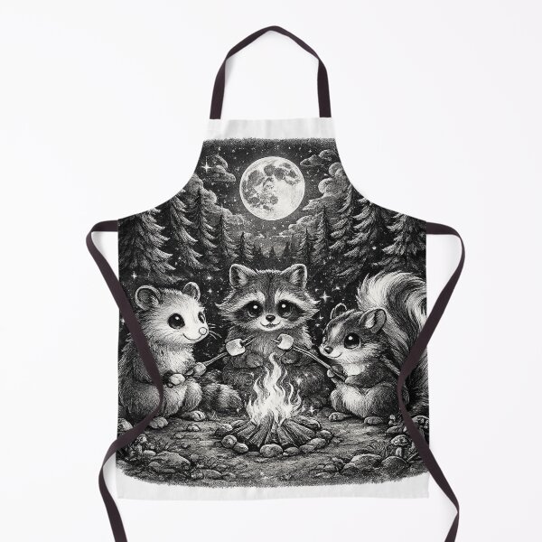 Item preview, Full Moon Halloween camping wildlife Costume  designed and sold by QuiteOrbit.