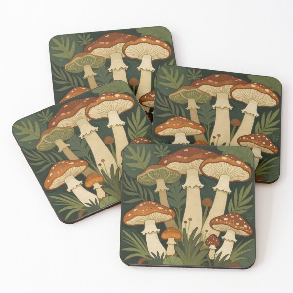 Item preview, Mushroom Art designed and sold by The Mad Tea Party.