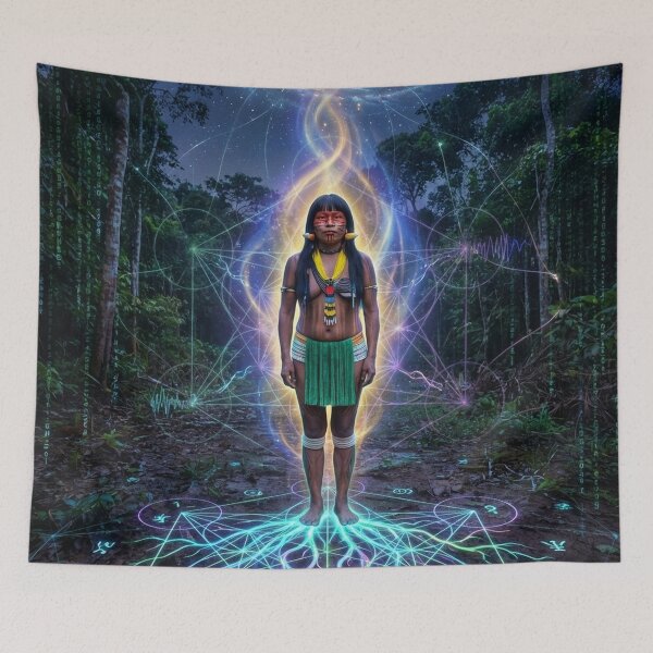 Item preview, Dimensional Gateway — Visions of the Soul | Visionary Spiritual Art designed and sold by RoninGangStudio.