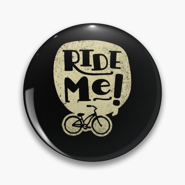 Artikelvorschau, Groovy Retro Ride Me Bicycle Typography Design entworfen und verkauft von AnitaGreinerd.