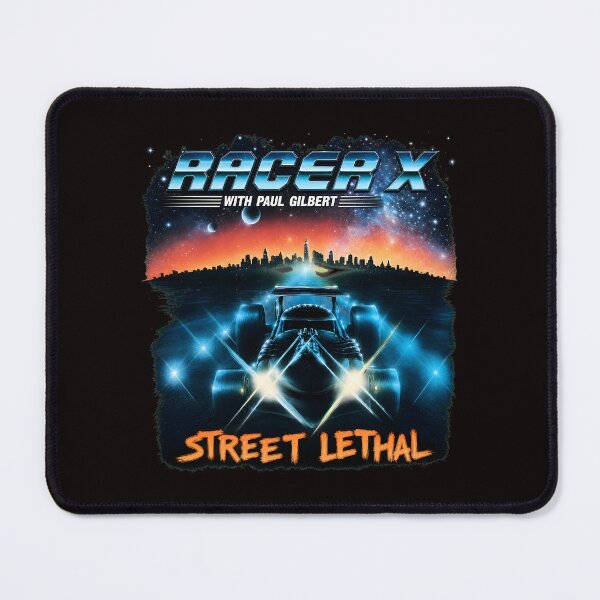 Item preview, Racer X Street Lethal Paul Gilbert Retro Synthwave designed and sold by PIVASA.