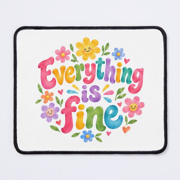 Item preview, Everything is fine designed and sold by nimmitrends.