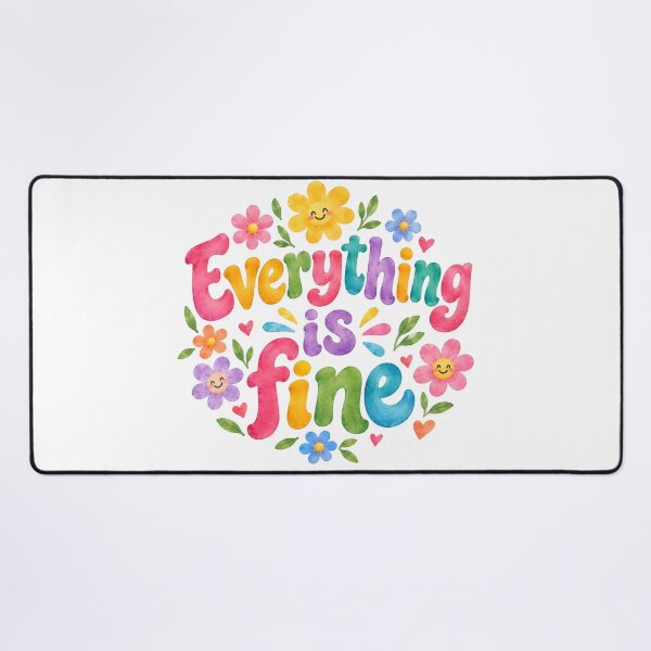 Item preview, Everything is fine designed and sold by nimmitrends.