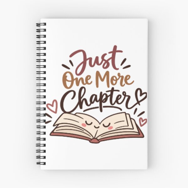 Item preview, Just One More Chapter – Cute Book Lover Design designed and sold by SimsimahLaughs.