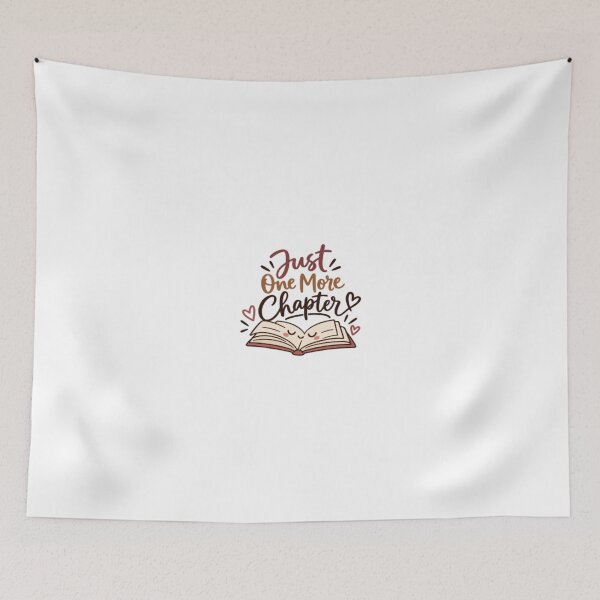 Item preview, Just One More Chapter – Cute Book Lover Design designed and sold by SimsimahLaughs.