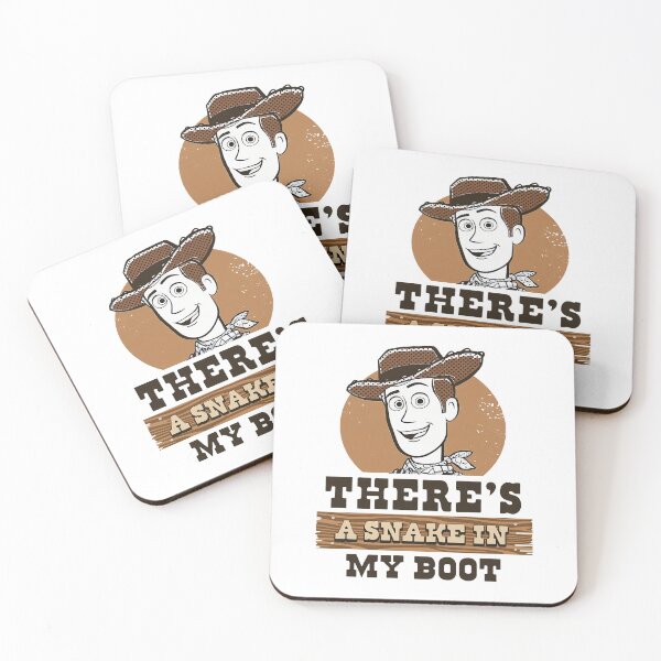 Item preview, Woody Story Snake In My Boot Cowboy designed and sold by TwolipfweddyTM.