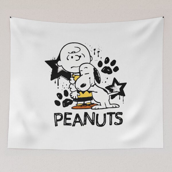 Item preview, Peanuts Charlie Brown Snoopy Hugging Friends designed and sold by LittleMamastore.