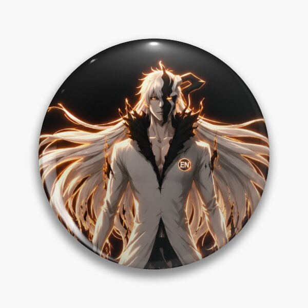 Item preview, Dark Fantasy White Haired Warrior – Divine Flame Anime Warrior designed and sold by Dyan4.