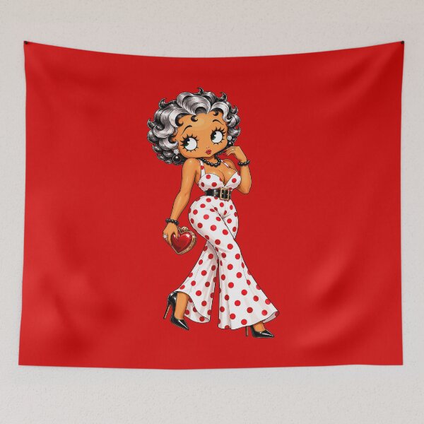Item preview, Betty Boop In My Prime – Polka Dot Retro Glamour designed and sold by Artbyminga.