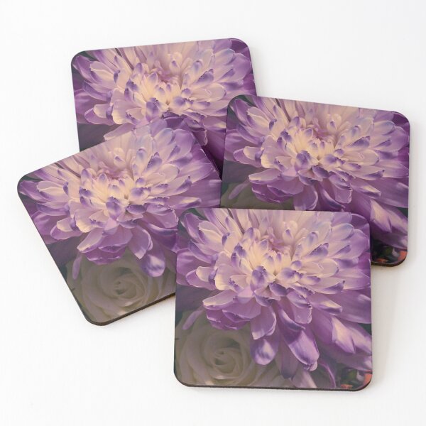Item preview, Purple and White Flowers designed and sold by ArtsyAera.