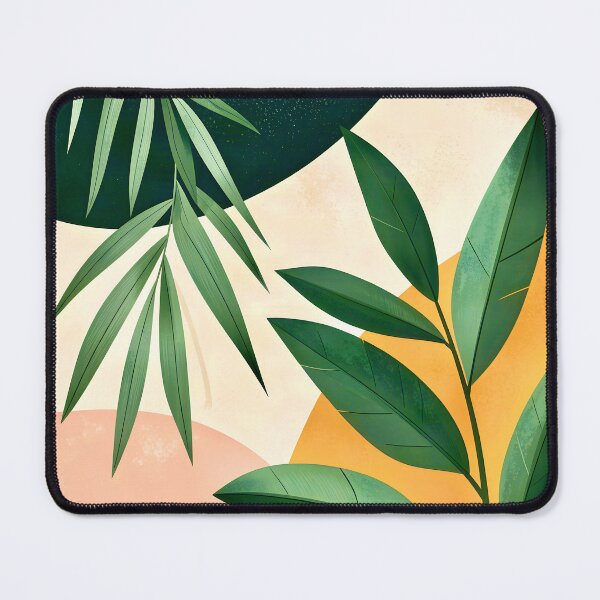 Item preview, Boho Terracotta Geometric Leaf Relief designed and sold by Vicky Brago-Mitchell®.