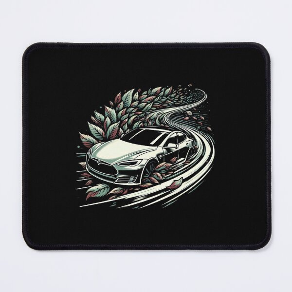 Item preview, Electric Sports Car Autumn Leaf Road Sketch designed and sold by AnitaGreinerd.