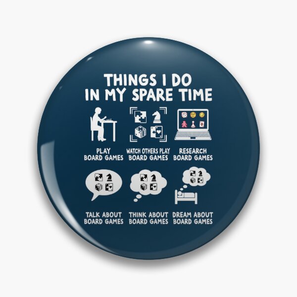 Item preview, Things I Do In My Spare Time Board Game designed and sold by DominicFagundes.