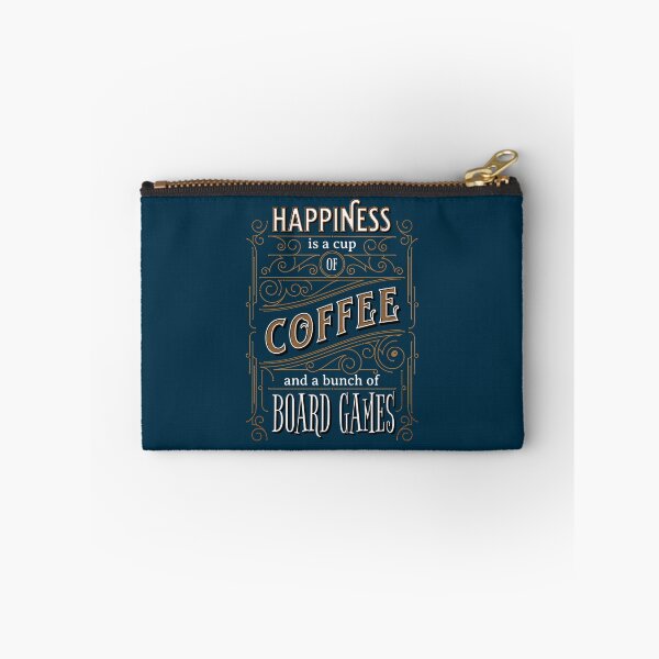 Item preview,  Happiness Is Coffee And Board Games - Vintage Vibes designed and sold by DominicFagundes.