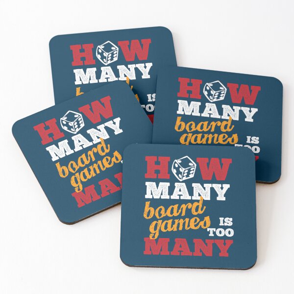 Item preview, How Many Boardgames Is Too Many designed and sold by DominicFagundes.