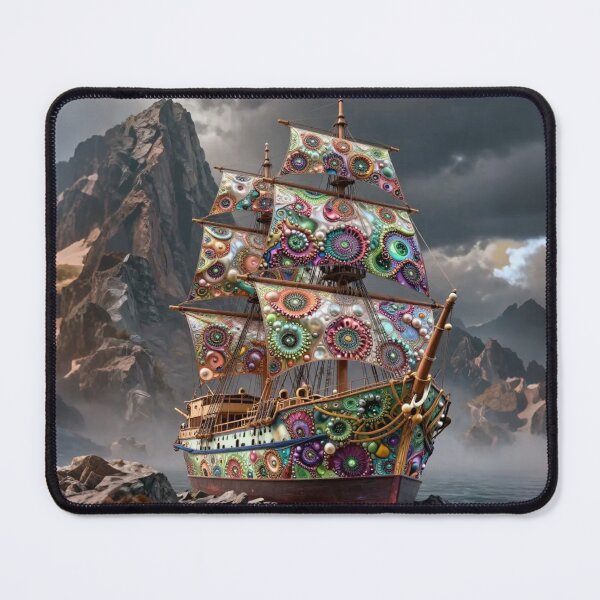Item preview, Mountain-Bound Galleon designed and sold by KingsArtworx 2.