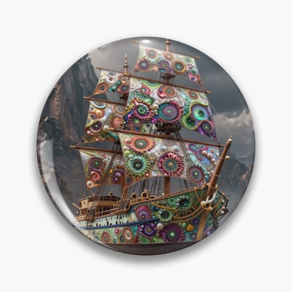 Item preview, Mountain-Bound Galleon designed and sold by KingsArtworx 2.