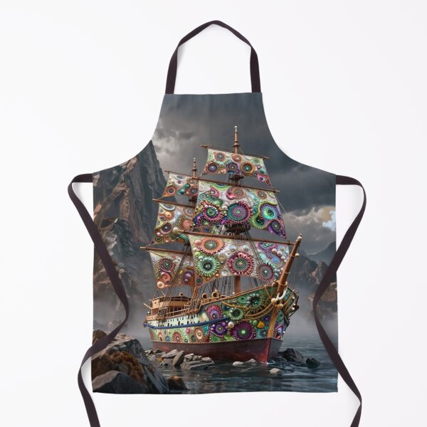 Item preview, Mountain-Bound Galleon designed and sold by KingsArtworx 2.