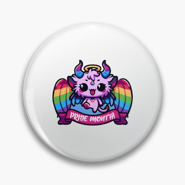 Item preview, Cute Pride Month Demon designed and sold by ameerbe-rnstein.
