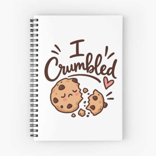 Item preview, I Crumbled – Cute Broken Cookie Design designed and sold by SimsimahLaughs.