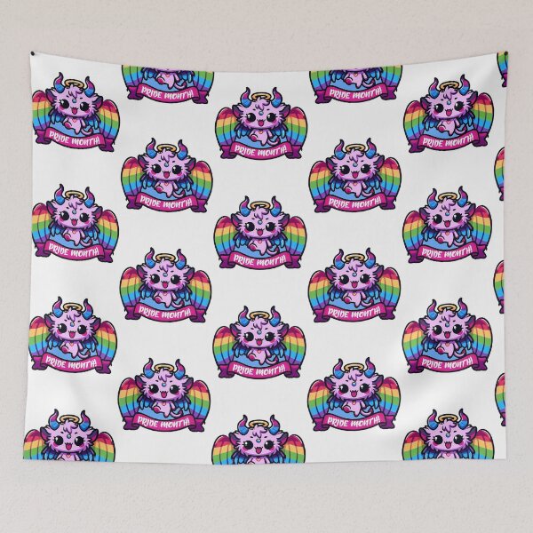 Item preview, Cute Pride Month Demon designed and sold by ameerbe-rnstein.
