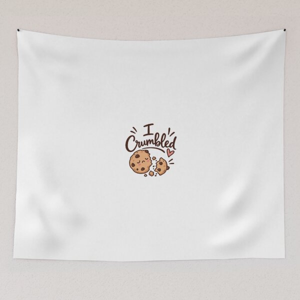 Item preview, I Crumbled – Cute Broken Cookie Design designed and sold by SimsimahLaughs.
