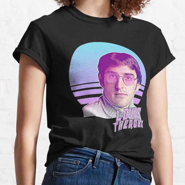 LOUIS THEROUX RETRO 90S TV FILM MOVIE FUNNY COMEDY MENS DOCUMENTARY T Shirt 