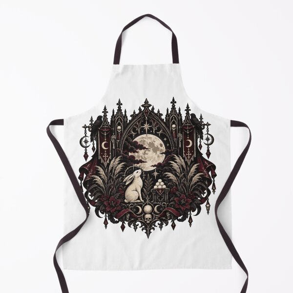 Item preview, Gothic Harvest Moon Badge Illustration designed and sold by medicalkinoko.